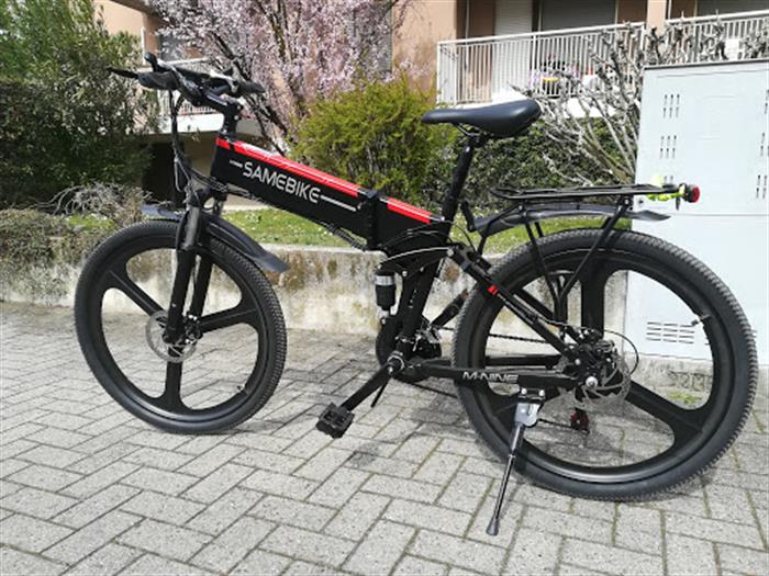 bicicletta elettrica pieghevole con cambio roma