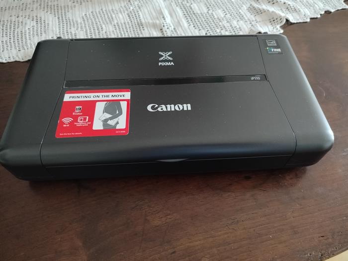 Stampante Inkjet Colore Pixma Ip110 Con Batteria - Portatile Canon